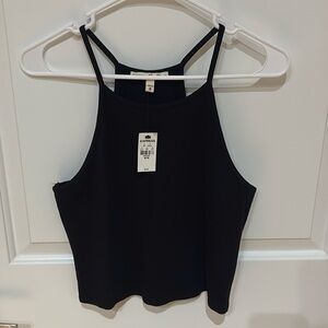 Express black tank top